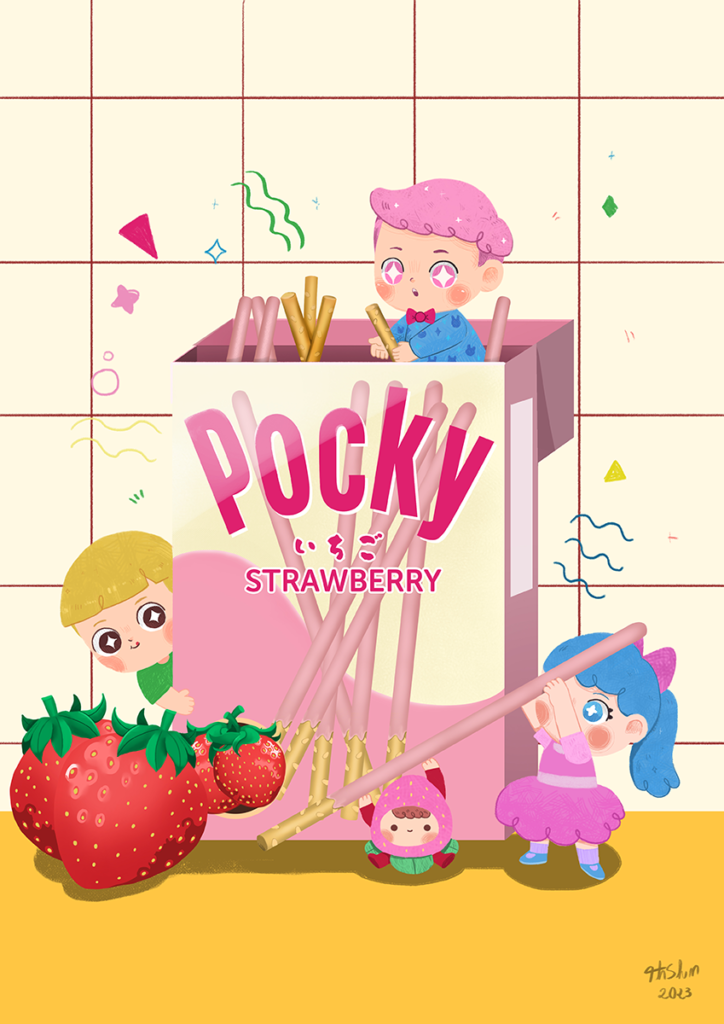 Ilustração Pocky